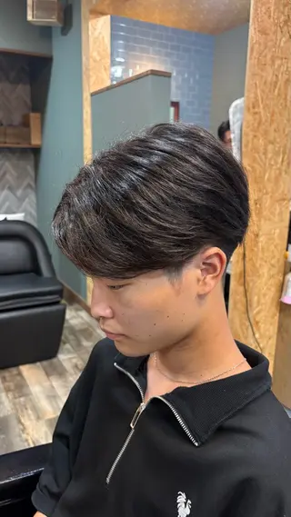 ミディアム メンズ 木名瀬 海星のヘアスタイル