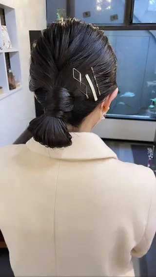 セミロング カラー ヘアアレンジ layer cut 店長/MIKUのその他イメージ