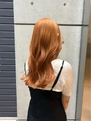 ロング カラー ブリーチカラー/ ななほ🌷⋆⭒˚のヘアスタイル