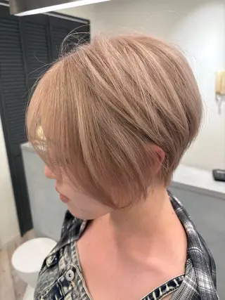 ショート ケアブリーチ🌟 ♢WATARU♢のヘアスタイル
