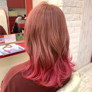 セミロング カラー 櫻井 なんなのヘアスタイル