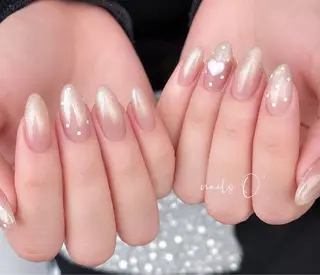 ネイル 大人可愛いネイル🎗 Hinaのネイルデザイン