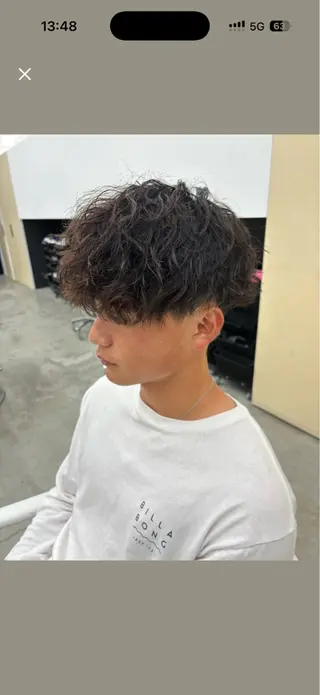 メンズ 久富 飛義のヘアスタイル