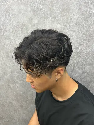 パーマ メンズ メンズパーマ特化 🌹RIO🌹のヘアスタイル