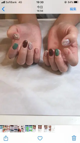 ネイル Tinaネイル 難波のネイルデザイン