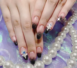 ロング カラー ネイル LUNA Nail salon💕のネイルデザイン