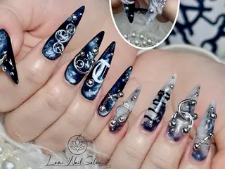 ロング Lumi Shinokuboのネイルデザイン