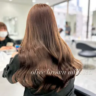 ロング カラー ヘアアレンジ 🧸ミルクティー特化 🧸MASAKIのヘアスタイル