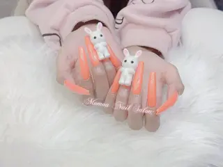 ネイル MoMoA Nail ネイル長さ出し専門店のネイルデザイン