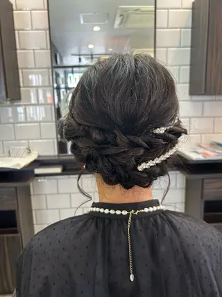 ヘアアレンジ 岡田 七海のヘアスタイル