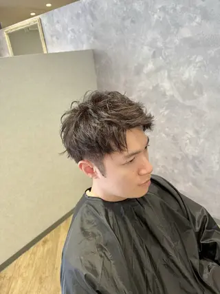 パーマ メンズ 阪急箕面駅 徒歩1分千葉のヘアスタイル