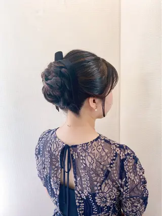 ヘアアレンジ hair make もりした ゆうのヘアスタイル