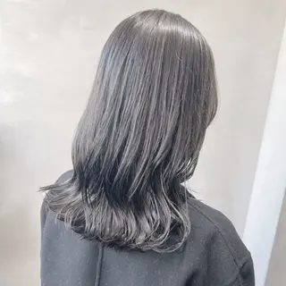 ロング カラー ブリーチなしWカラー メンズカット✨ワタベのヘアスタイル