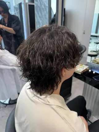 ショート パーマ メンズ メンズ特化SHION モテ髪作ります💎✨のヘアスタイル