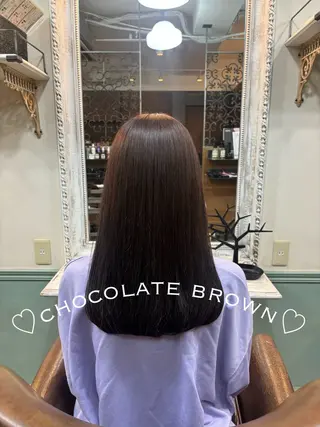 セミロング カラー 🍒桜井 優華🍒のヘアスタイル