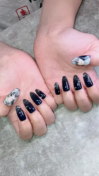 ネイル shino🌟 痛ネイルのネイルデザイン
