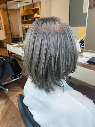 ミディアム 山田 海斗のヘアスタイル