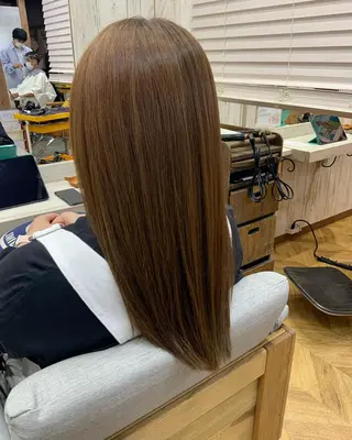 カラー パーマ ヘアアレンジ メンズ キッズ ネイル マツエク・マツパ Saffyハリウッド トリートメント◎のヘアスタイル