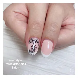 ミディアム ネイル 🐾enen style 🐾のネイルデザイン