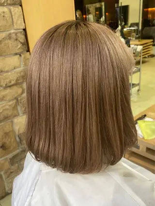 ミディアム カラー ヘアアレンジ TSUNA 🌙 Lim 五反田のマツエク・マツパデザイン