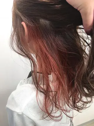 カラー 酸性ストレート/ブリ ーチなし/中村 匠のヘアスタイル