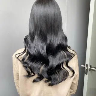 ロング 縮毛/ダブルカラー 🦋ベージュヘア🦋のヘアスタイル
