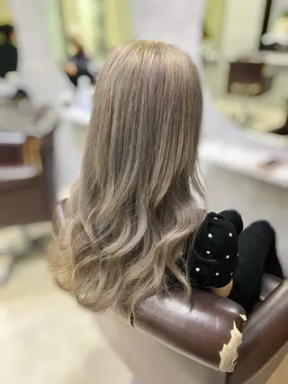 ロング カラー レイヤーカット ショート/宮本洋介のヘアスタイル