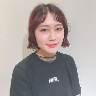 ショート カラー ヘアアレンジ 柔らか垢抜けｶﾗｰと ｶｯﾄ🫧ASUKAのヘアスタイル
