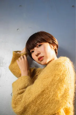 ミディアム カラー 白髪ぼかし/ショート /ミニボブだいじのヘアスタイル