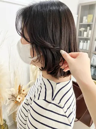 ミディアム カラー ヘアアレンジ ひなの .のその他イメージ