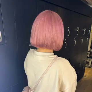 ショート カラー パーマ ヘアアレンジ 艶髪/髪質改善/縮毛 masae🌼のヘアスタイル