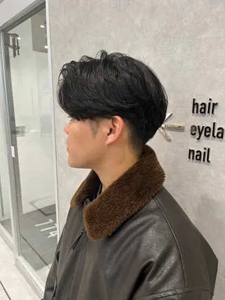 パーマ メンズ Yuina hair774徳山店のヘアスタイル