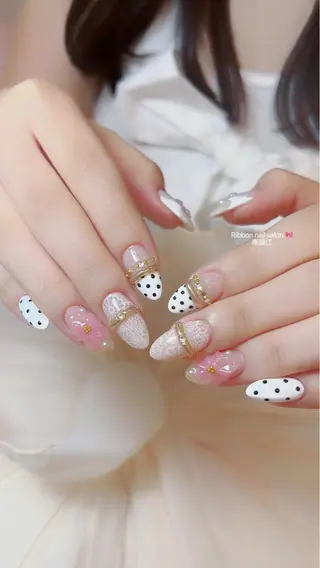 ネイル RibbonNail 南堀江のネイルデザイン