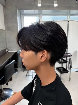 メンズ カズキ🌼曲がる 縮毛矯正のヘアスタイル