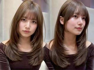 ミディアム 美髪矯正×カット 浦和💎ジュエリのヘアスタイル
