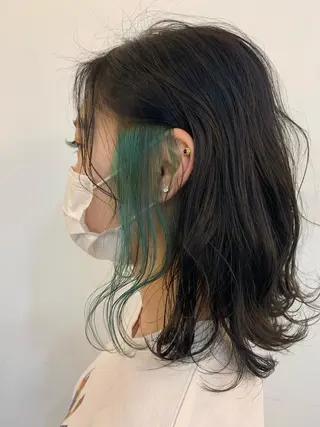 ミディアム カラー 🌛ダブルカラー 🌜SAYAKAのヘアスタイル