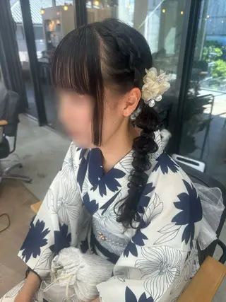ロング RINO🤍🎀 𝑏𝑒𝑙𝑡𝑎のヘアスタイル