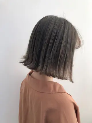 ミディアム カラー 【透明感、艶髪】西村 有司のヘアスタイル