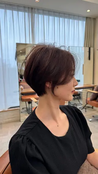 ショート カラー お悩み解決ショート/ 似合わせカット/といのヘアスタイル