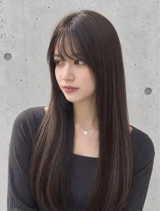 セミロング 似合わせ×髪質改善 ケア🫧シオンのヘアスタイル