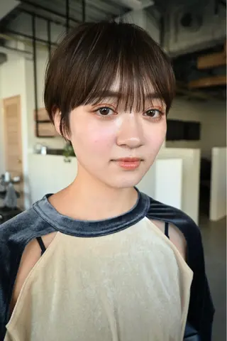 ショート カラー 無料カット/ショート / 涼 乃のヘアスタイル