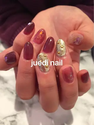 ネイル juedi nail 〜木曜日のネイル〜のネイルデザイン