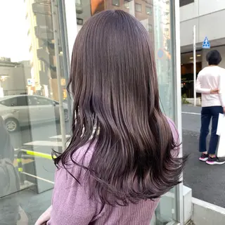 ロング カラー ヘアアレンジ ハッシュカット/レイ ヤーカットArataのヘアスタイル