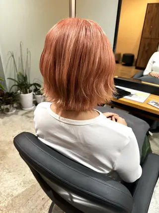 ショート カラー ✨ブリーチカラー/ 似合わせカット/高山のヘアスタイル