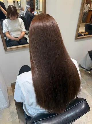 ロング 🎀ブリーチなしカラ ー🎀Mizukiのヘアスタイル