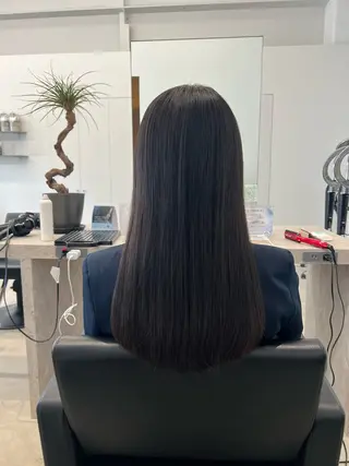 ロング 小松崎 翔太のヘアスタイル