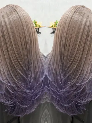 ロング カラー C'LD Hair トモヤのヘアスタイル