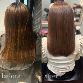 セミロング ⚜髪質改善東京 エリア1🏅マコト⚜のヘアスタイル