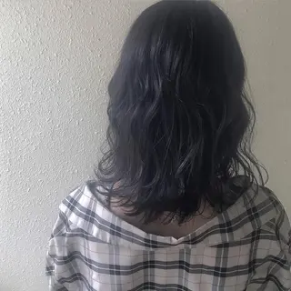 ミディアム kiyono ⭐︎ダブルカラーのヘアスタイル