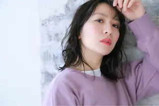 ミディアム 美容室 LA BEAU大塚店のヘアスタイル